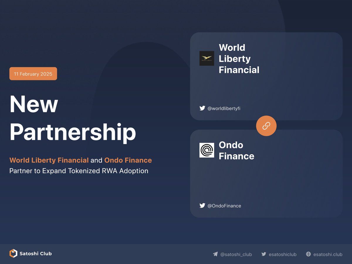 0 News Article Image Ondo Finance Partners with Trump-Backed WLFI to Advance Tokenized Real-World Assets Adoption, Including USDY and OUSG