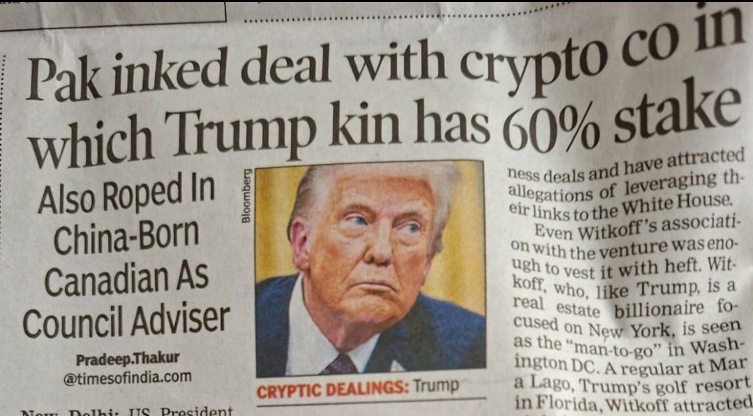 Pakistan Crypto Council CEO Signs Deal With Trump Family-Backed WLF1, Meets US Acting Ambassador to Boost Blockchain and AI Cooperation