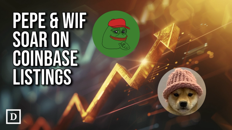 Memecoins Fly as Coinbase Lists PEPE and WIF - The Defiant