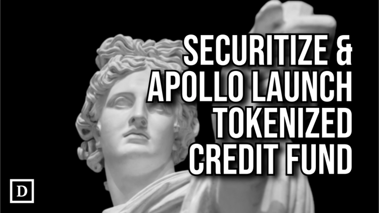 Securitize Partners with TradFi Giant Apollo to Tokenize Private Credit - "The Defiant"