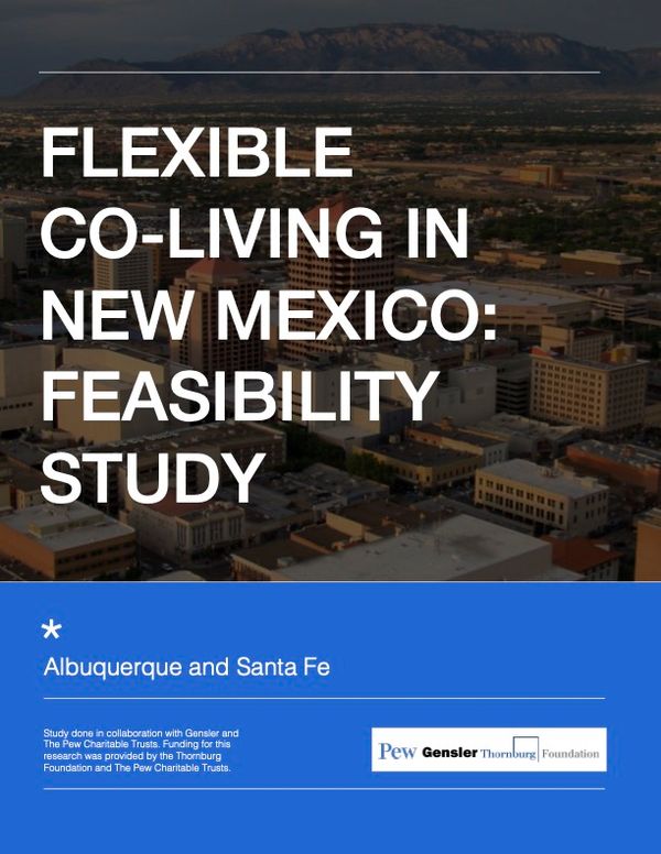 Flexible Co-Living in New Mexico: Feasibility Study