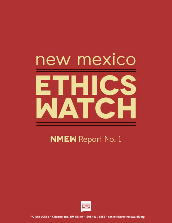 Learning to Walk: New Mexico’s Anemic Financial Disclosure Regimen