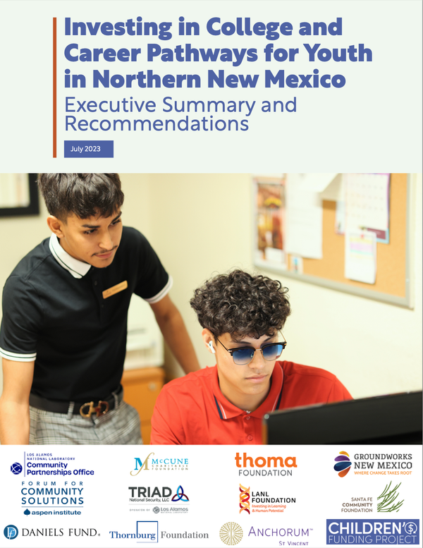 Investing in College and Career Pathways for Youth in Northern New Mexico