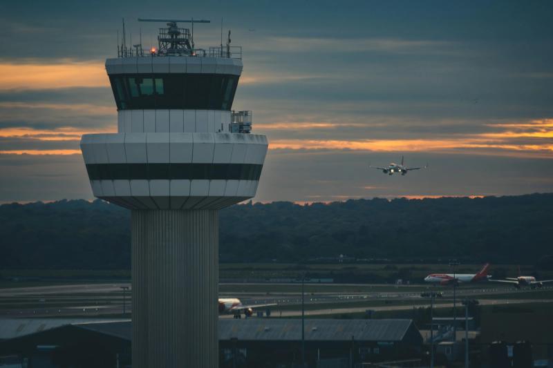 Gatwick Airport control tower