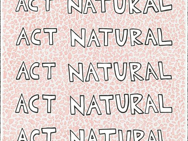  Act Natural (red) drawing