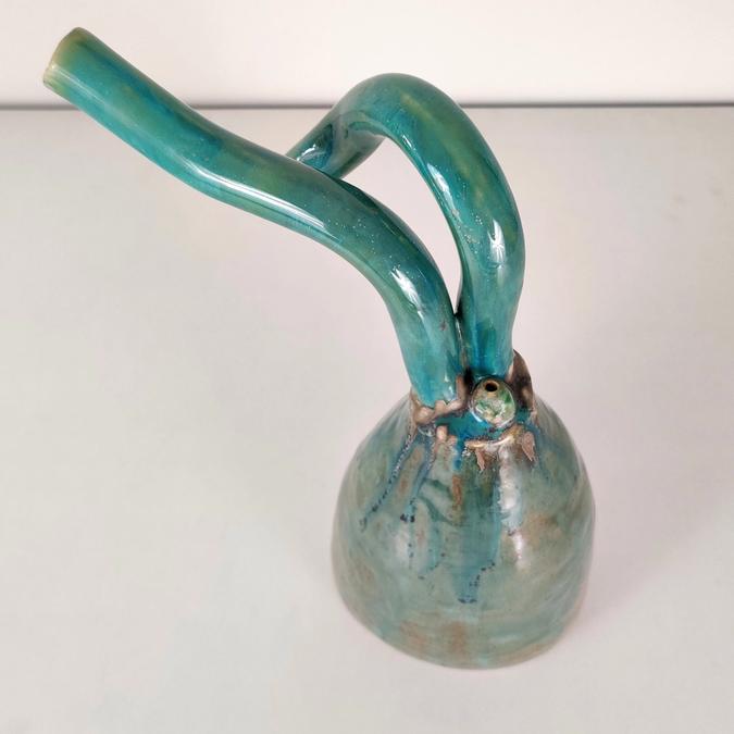 ceramic Tentacle Vase