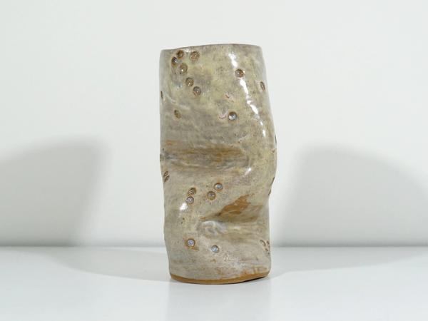 ceramic Whack Tube 2 by Jen Wohlner