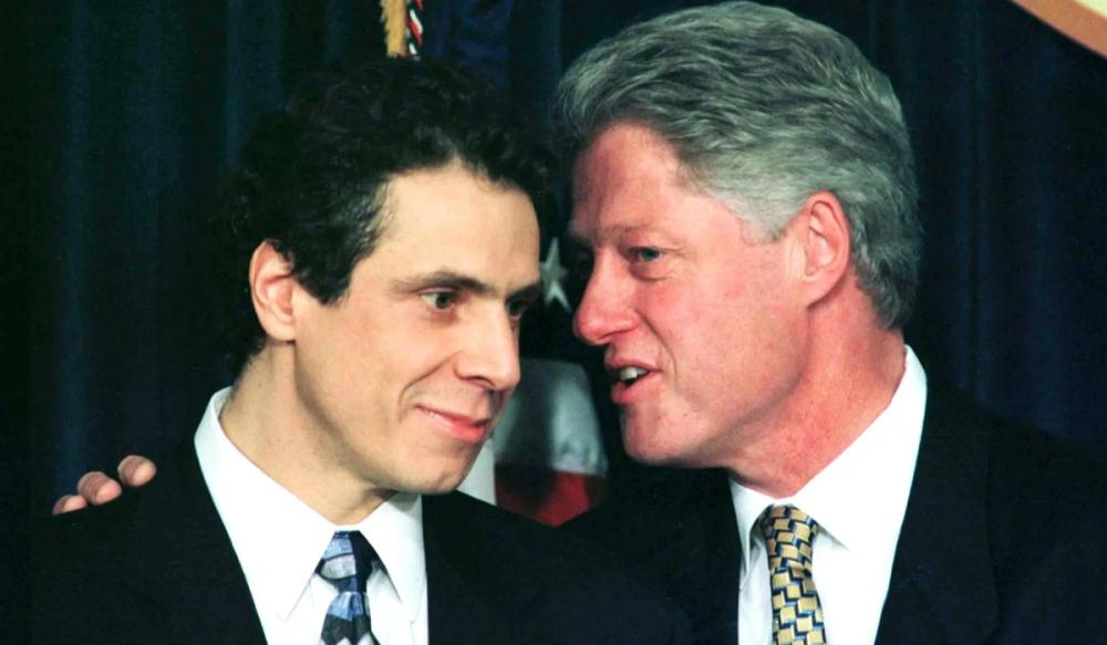 Secretary Cuomo with President Clinton