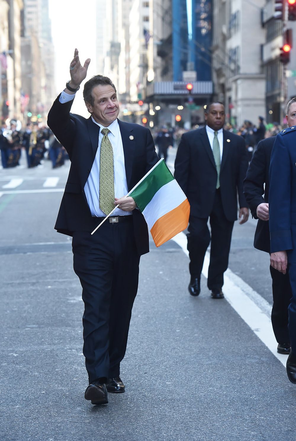 Governor Cuomo Marches in the NYC St. Patrick's Day Parade