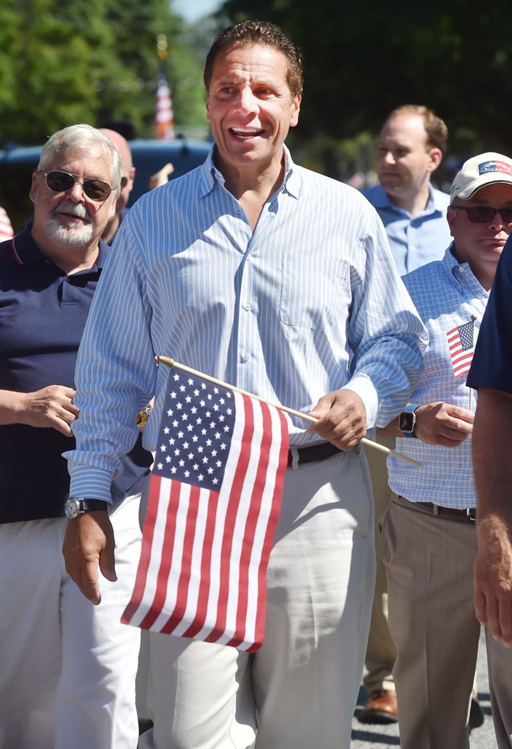Governor Cuomo Marches in the Southampton 4th of July Parade