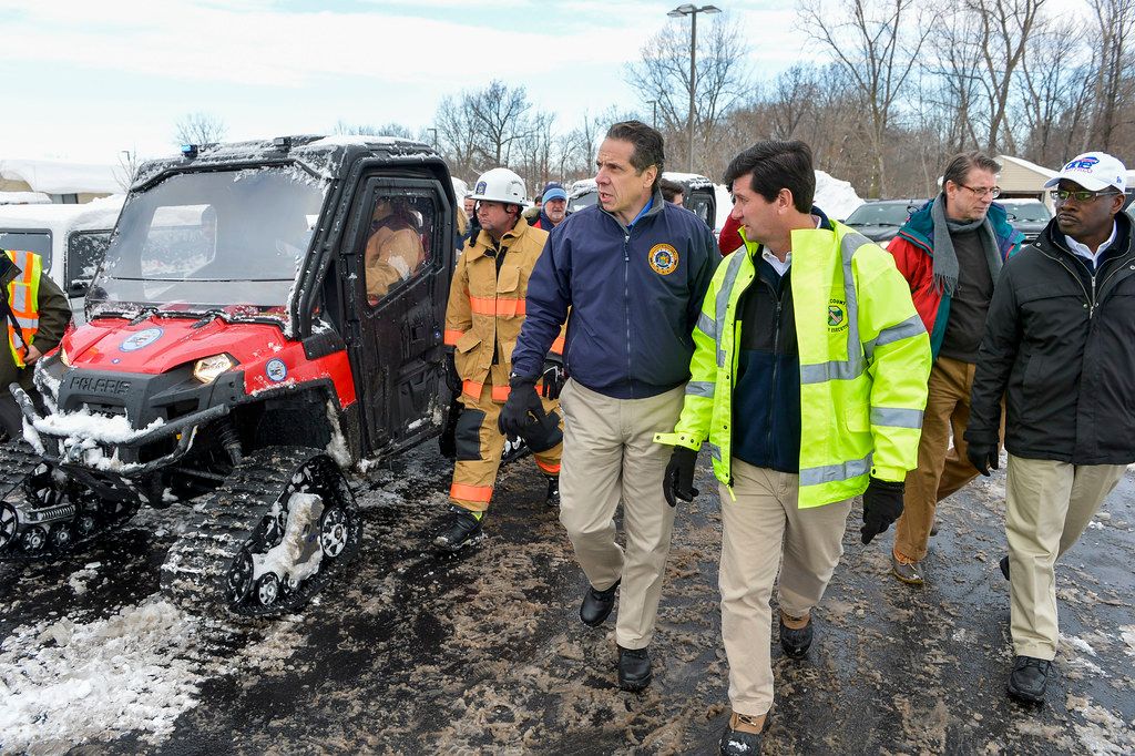 Governor Cuomo aiding relief efforts