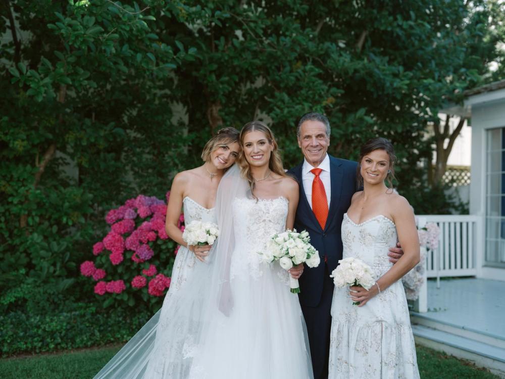 Governor Cuomo at his daughter Mariah's wedding