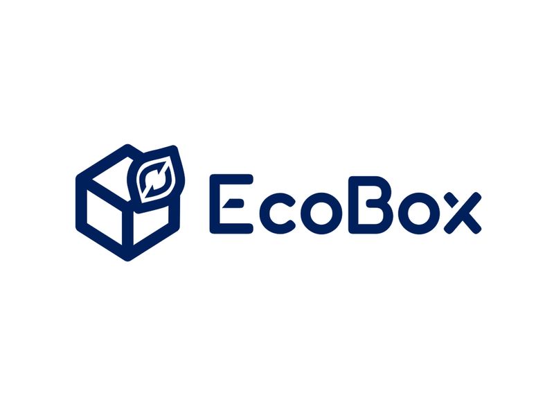 Logo airbus ecobox sur fond blanc