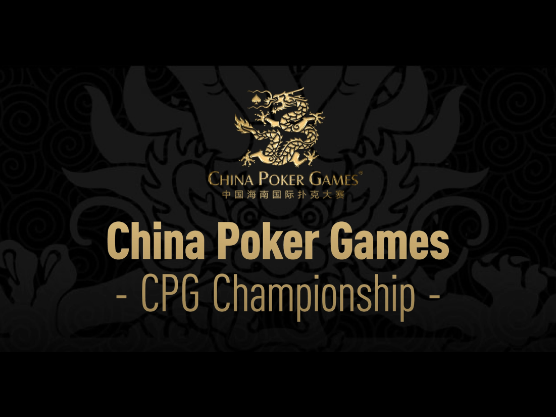 China Poker Games - CPG Championship Hengqin 2026