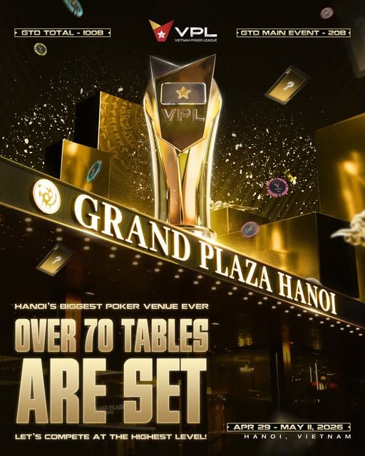 Vietnam Poker League VPL Championship 2026