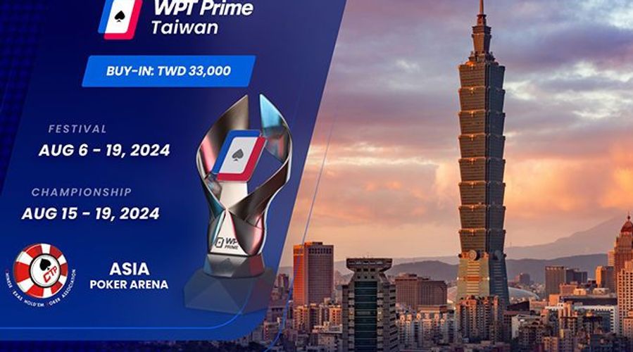 Huge Prizes Expected at the 2024 WPT Prime Taiwan Festival