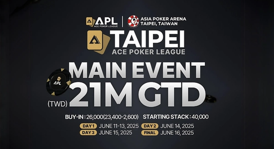 Ace Poker League Taipei 2025