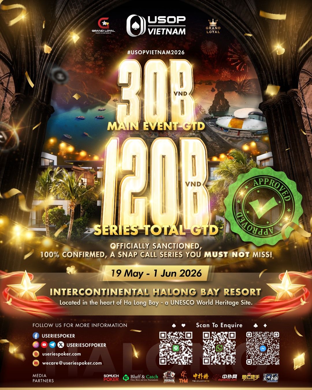 U Series of Poker Vietnam