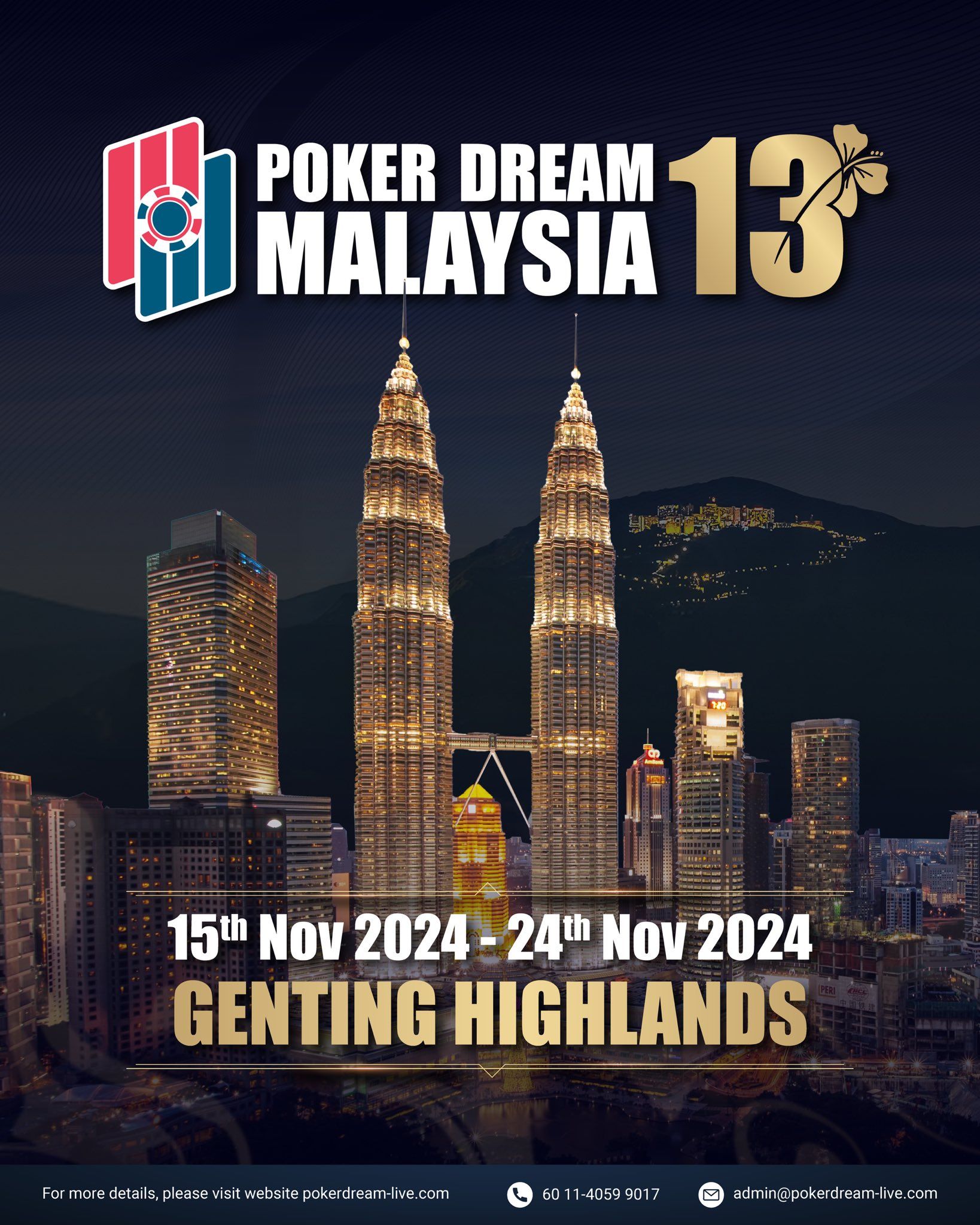 Poker Dream 13 Malaysia 2024