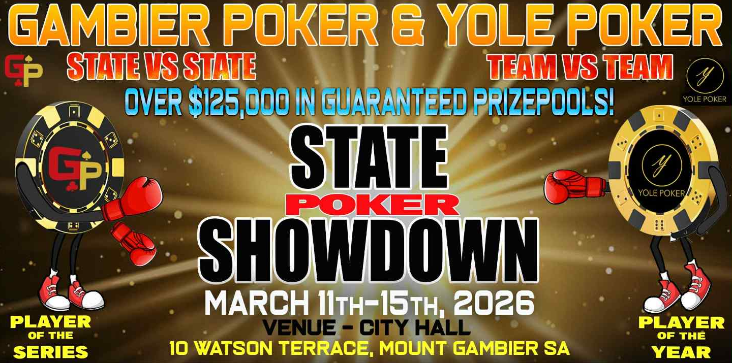 Gambier Poker/Yole Poker State Showdown (SA)