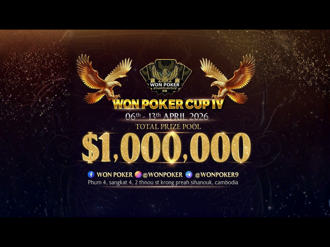 Won Poker Cup IV 2026