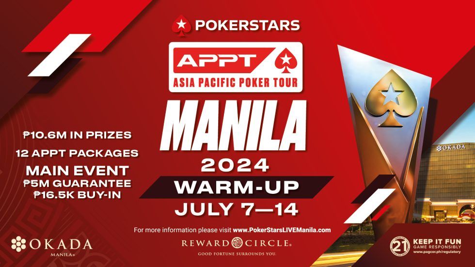 Pokerstars Live Manila APPT Warm Up 2024