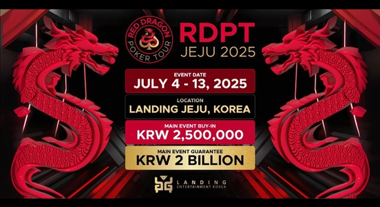 Red Dragon Poker Tour (RDPT) Jeju 2025 July
