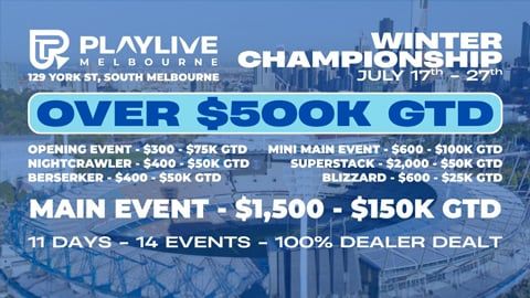 PlayLive Melbourne - Winter Championship (VIC) 2025