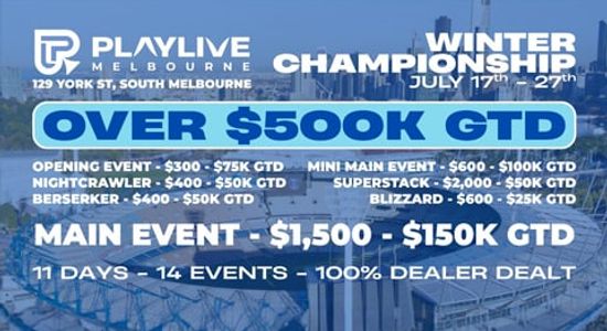 PlayLive Melbourne - Winter Championship (VIC) 2025