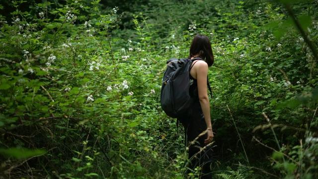 Lara Quaglini, Botanica, nel verde della Goccia. © Camilla Morino