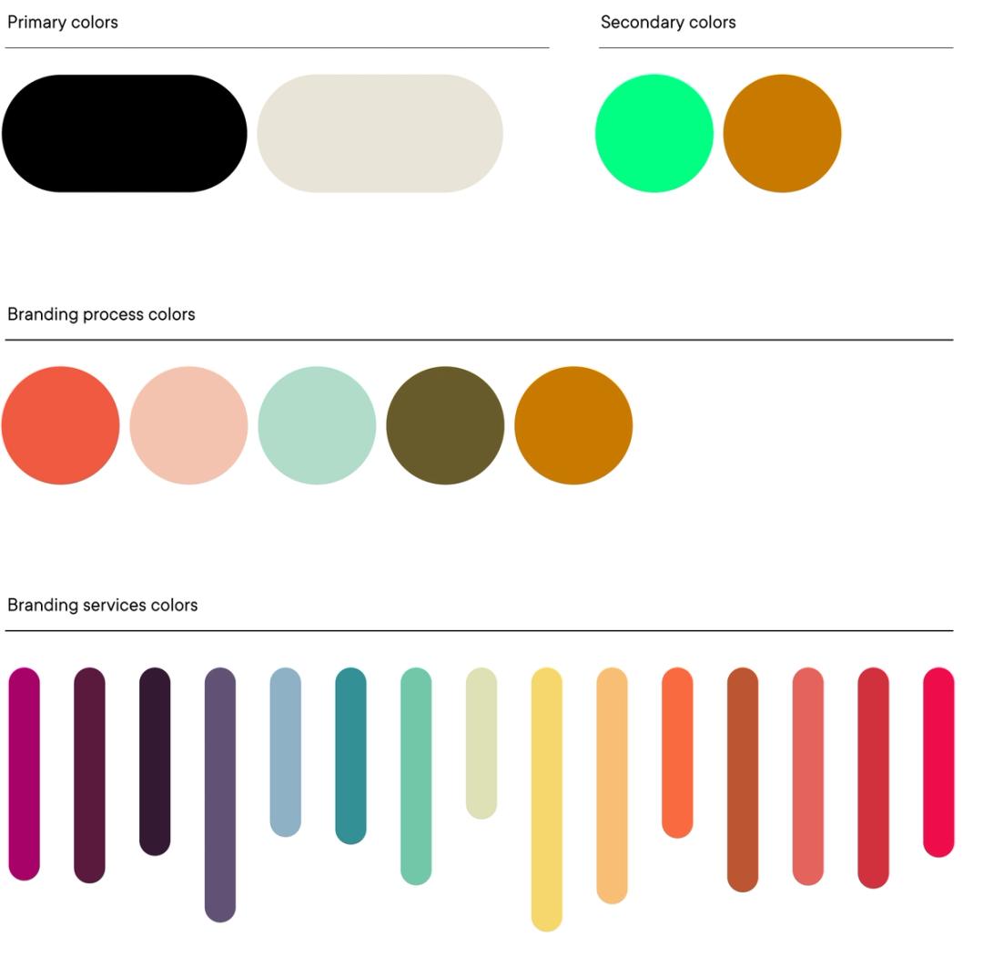 Bullhorn color swatches