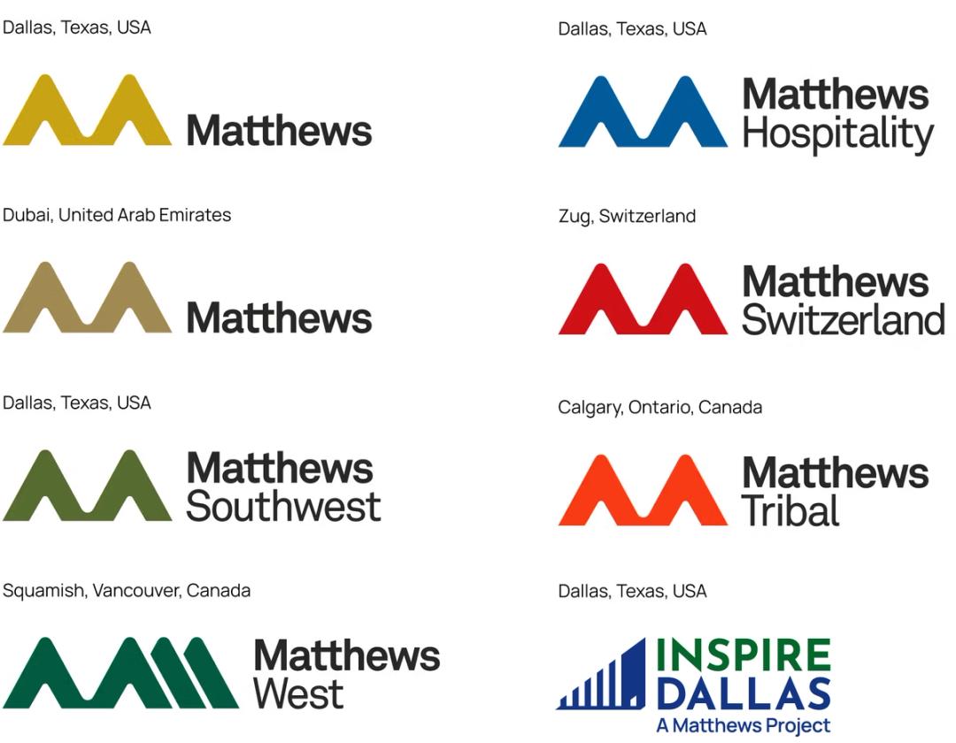 Matthews divison logos