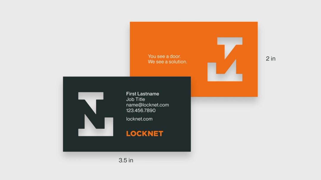 Locknet Business Cards