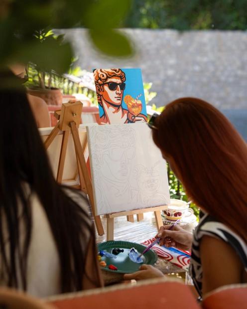 Brush and Bubble Brunch, Florentine