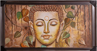 The serenity of Buddha