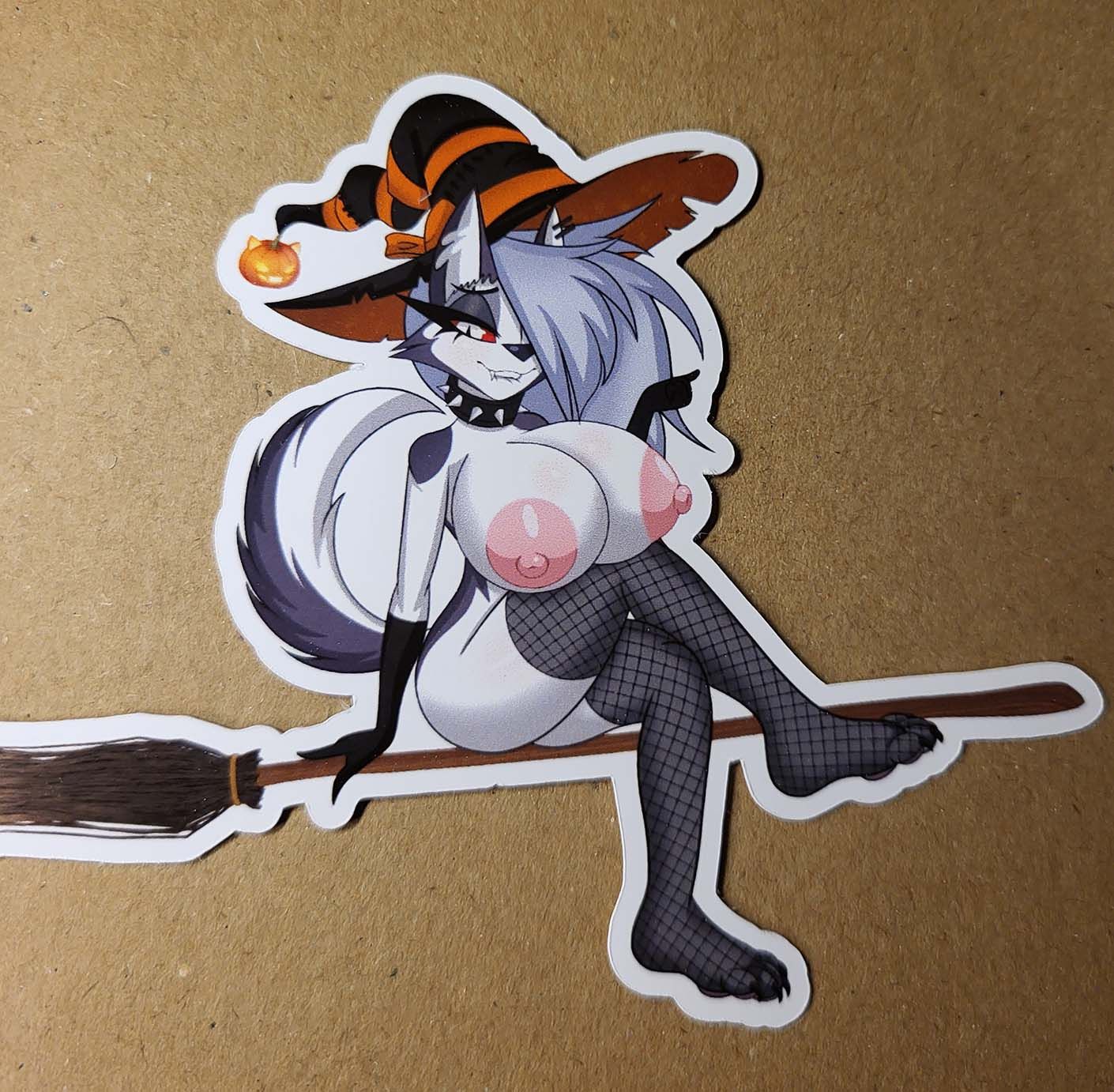 Loona Witch Sticker Helluva Boss Vinyl Sticker