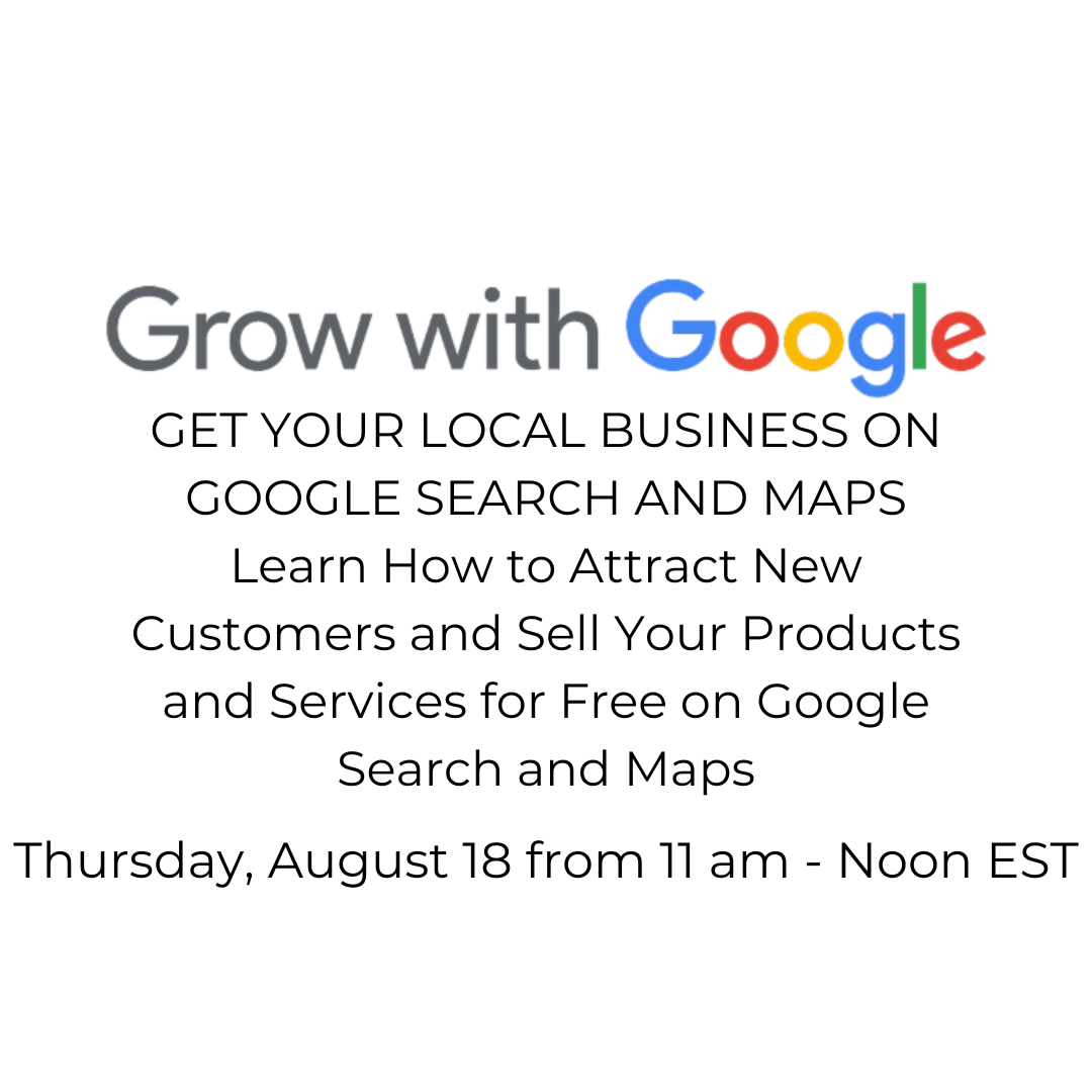 Grow With Google - Get Your Local Business On Google Search and Maps ...