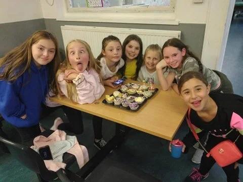 Children taking part in Thursday Junior Club