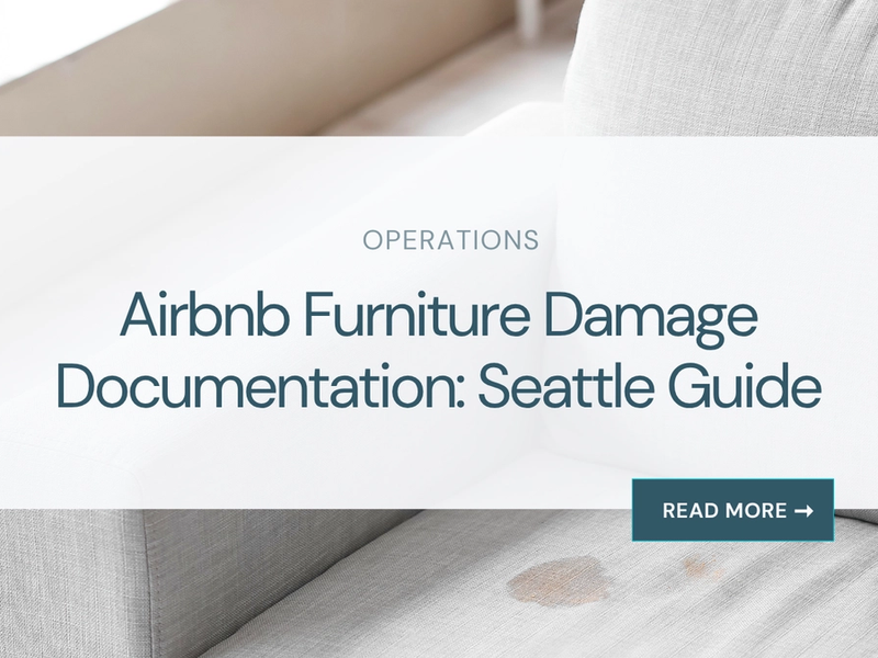 Airbnb Furniture Damage Documentation: Seattle Guide