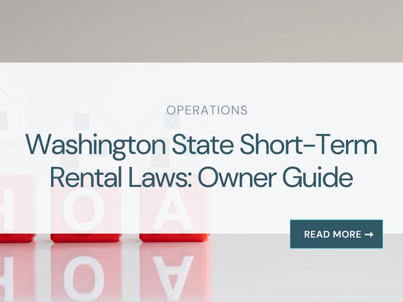 Washington State Short-Term Rental Laws: Owner Guide