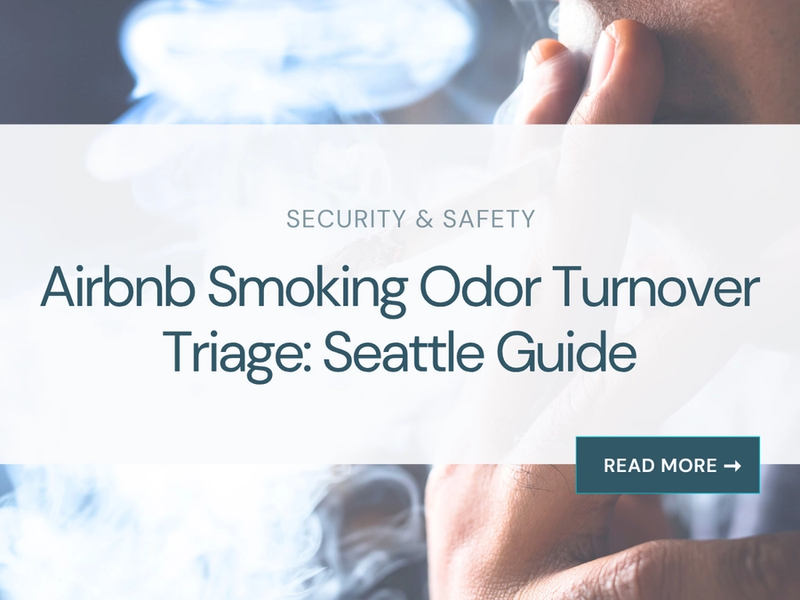 Airbnb Smoking Odor Turnover Triage: Seattle Guide