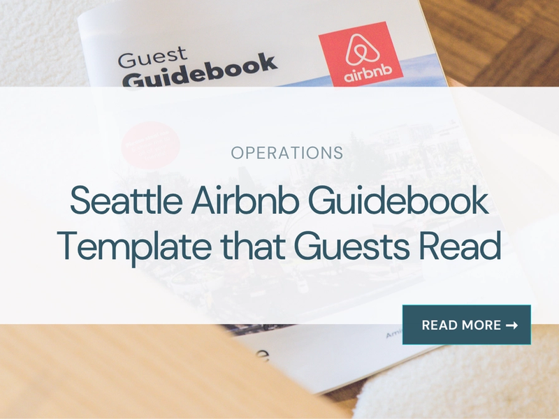 Seattle Airbnb Guidebook Template That Guests Use