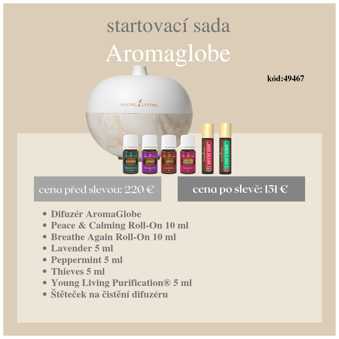 Sada nezbytností s Aromaglobe