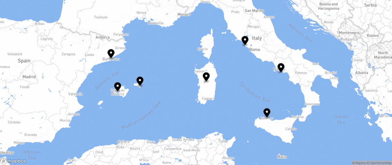 A Journey from Italian Havens to the Blessed Balearics