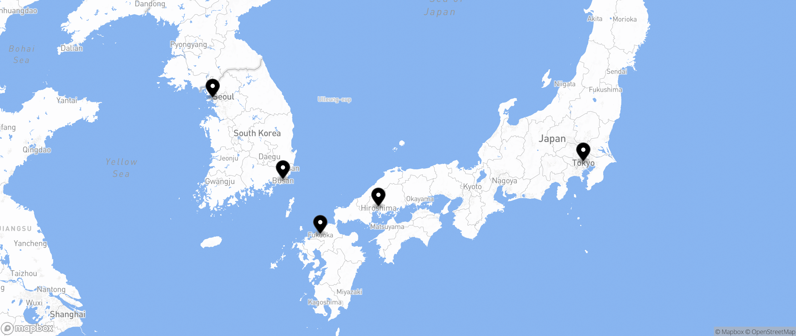 Incheon (Seoul) to Tokyo