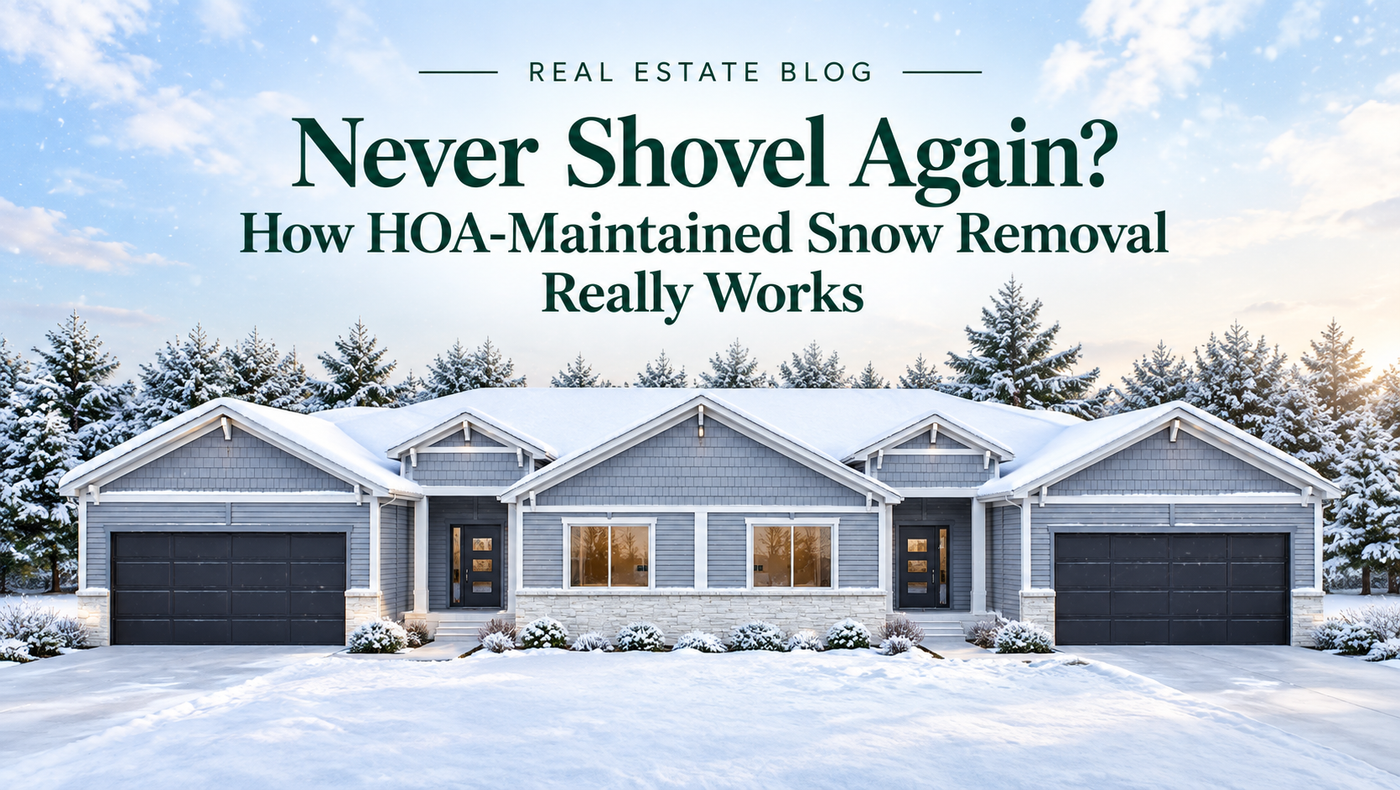 Never Shovel Again? How HOA-Maintained Snow Removal Really Works