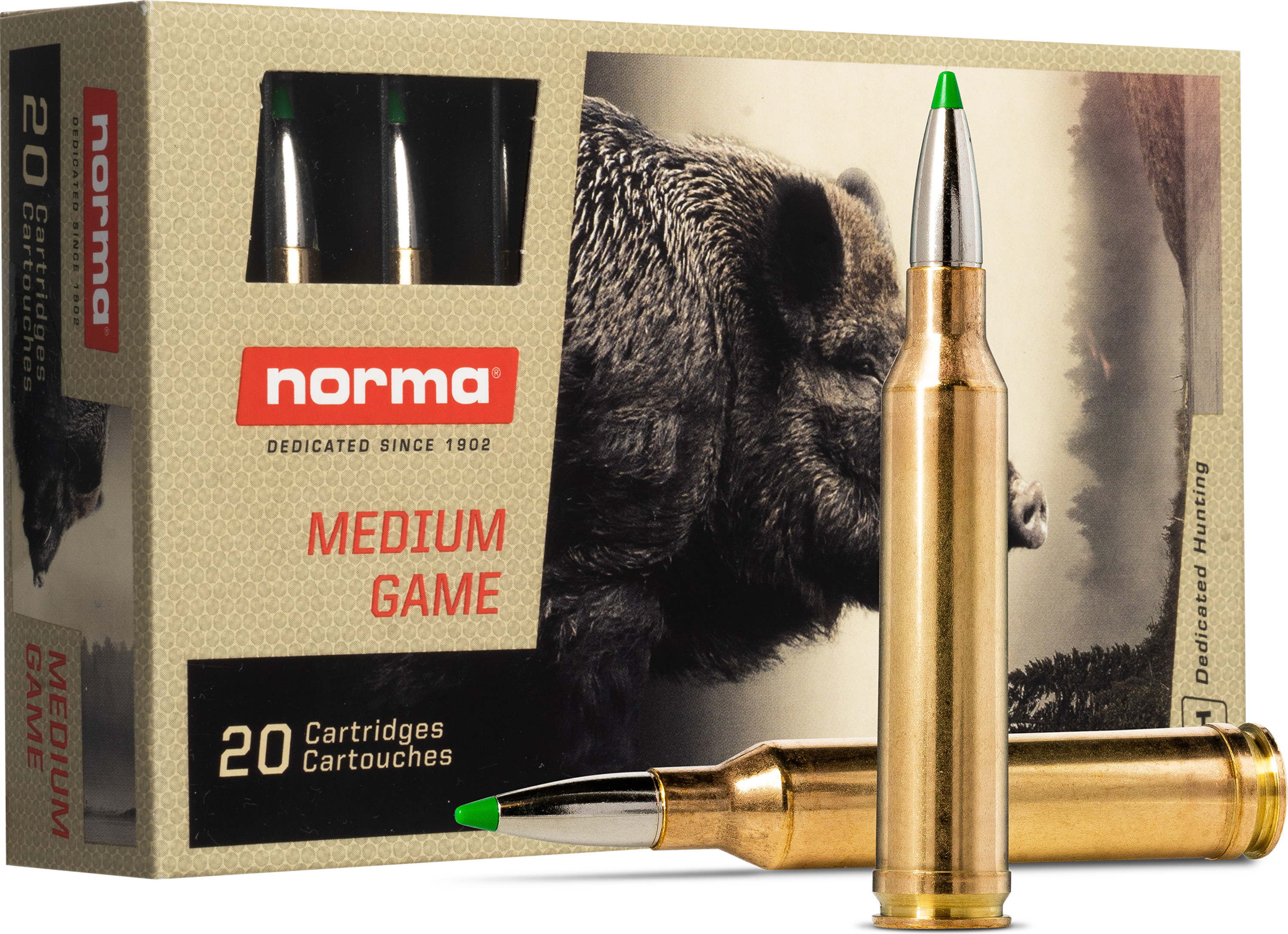 Norma ECOSTRIKE 7 mm Remington Magnum 9.1g – 20171172 – gyári termékfotó