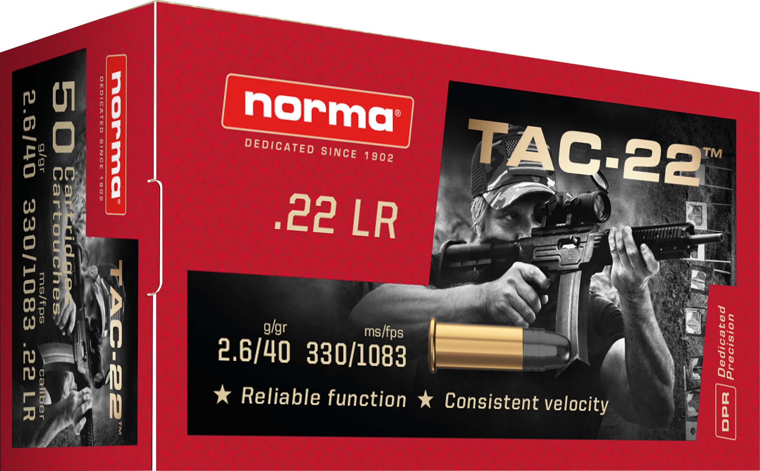 Norma TAC-22 2.6g – 2425092 – gyári termékfotó