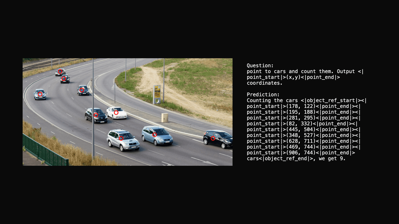 ZAYA1-VL-8B example 4 of 43: an image, a question about it and the model’s answer