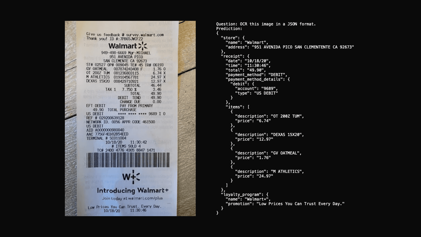 ZAYA1-VL-8B example 7 of 43: an image, a question about it and the model’s answer